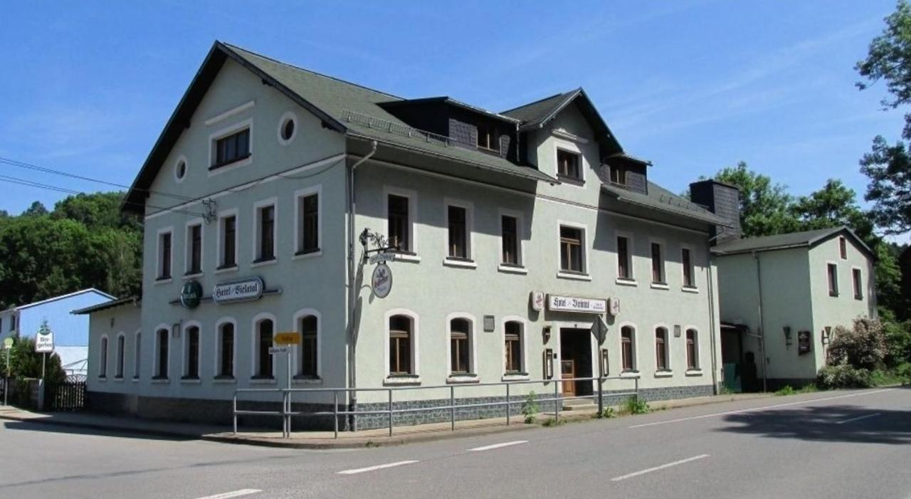 Hotel Bielatal Olbernhau Exterior foto